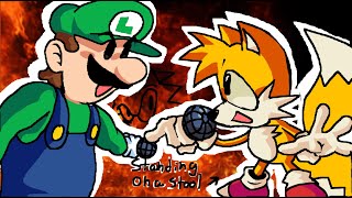 FNF Sidekick Showdown – Tails vs Luigi Walkthrough [upl. by Okia]