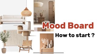 ما هو Mood Board ؟وماهي علاقته بالتصميم  ArchitectureInterior Design Basics [upl. by Ferriter]