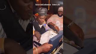 Afrobeats Superstar Davido Gifts Portable in America After Dinner to Tease Wizkid [upl. by Nibaj]