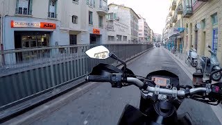 KTM 950 SM  NiceMonaco  Karma Grip GoPro [upl. by Neroled242]