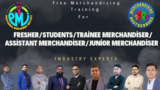 Free merchandising training for traineeassistant merchandiser or Fresher or student [upl. by Dowling325]