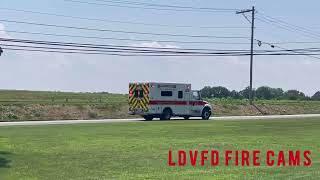 MCFR Laytonsville Ambulance 717 Responding [upl. by Koslo]