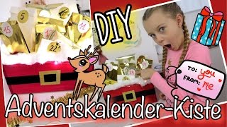 Kein Platz zum Hängen🎁ADVENTSKALENDERKiste DIY🎁coole Mädchen Dekoration [upl. by Chabot]