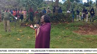 HE Pst Janepher MbatianyBungoma Deputy Governors speech at the funeral of the late Kimtai Chepkut [upl. by Modnar779]