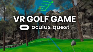 Professional VR Golf Game for Oculus Quest  exVRience Golf Club [upl. by Odericus]