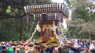 建国記念の日2018明治神宮神輿パレードNational Foundation Day Mikoshi Parade [upl. by Annekim]