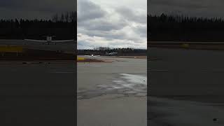 F18 landing at Tampere EFTP [upl. by Teece]