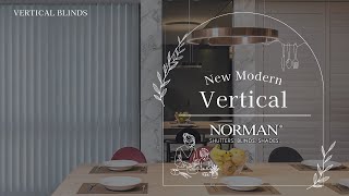 NORMAN® バーチカルブラインド  紹介動画 [upl. by Enirbas566]