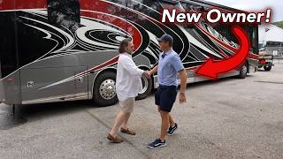 Luxury Motorcoach Shopping 2024  I Bought a RV From Brad [upl. by Winn]