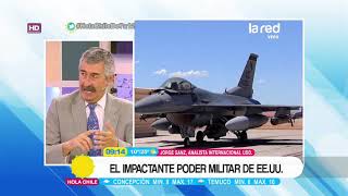 quotToda guerra reactiva la economíaquot El poderío y despliegue militar de Estados Unidos [upl. by Inaniel432]