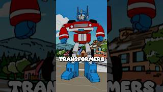 Les Transformers envahissent Springfield [upl. by Dadinirt217]