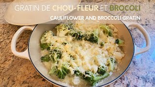 Gratin de choufleur et brocoli  Recette ultra simple et délicieuse  HELLO COOK [upl. by Ladnor]