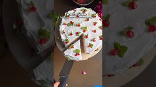 Simplest and tastiest vanilla sponge cake recipe 🍰 spongecake easybaking vanillacake [upl. by Epoillac]