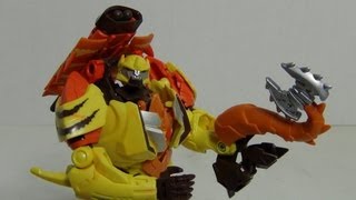 Vertebreak  Transformers Beast Hunters deluxe class figure review [upl. by Fronniah]