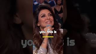 A Well Spoken Miss Universe 🪐 Sushmita Sen 💫 [upl. by Arick]