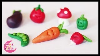 Pâte à modeler  Les légumes [upl. by Anaihr]