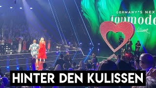 GNTM 2024 FINALE Hinter den Kulissen  DAS passiert in der Werbung der Show [upl. by Lanta]