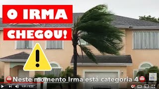 Ep09 🌀SENTINDO A FORÇA DO FURACÃO IRMA 😨 ATUALIZAÇÃO [upl. by Nuawd]