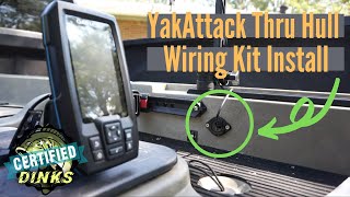 YakAttack Thru Hull Wiring Kit Install [upl. by Gladi]