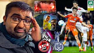 DÄMPFER BEIM 2 FC KÖLN 🦓🤍💙 1 FC Köln U21 vs MSV Duisburg  Stadionvlog 🔥✅  VLOG 47 [upl. by Eet]