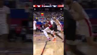 Tari Eason GOT UP 😱  Houston Rockets  Shorts [upl. by Marchese678]