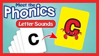 Meet the Phonics  Letter Sounds  Video Flashcards  Preschool Prep Company [upl. by Nagel684]