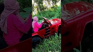 ketika emak emak disuruh nyari takjil shortvideo jeeprubicon jeep adventure [upl. by Weir484]