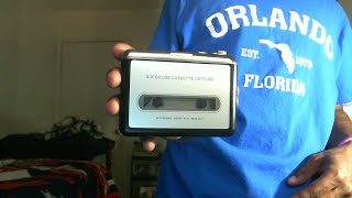 Super USB Cassette Capture MP3 Player Cassette Player  Test by Justin A Porter [upl. by Nnasus366]