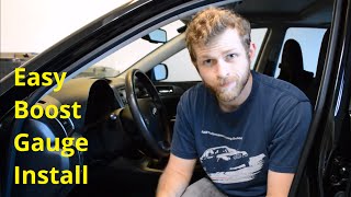 WRX Diaries 5 Easy Boost Gauge Install using Torque App and a NFC tag [upl. by Adnat]