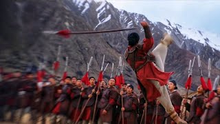 Mulan vs Honghui training fight scene  Disney’s MULAN 2020 [upl. by Aidua]