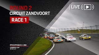 ROUND 2  RACE 1  Porsche Carrera Cup Benelux Season 2024 at Circuit Zandvoort [upl. by Kahl]