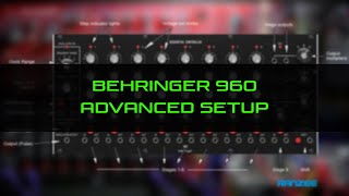 Behringer 960 Advanced Setup [upl. by Orella430]