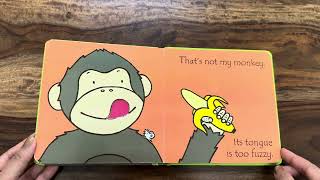 That’s not my monkey… by Usborne touchyfeely books [upl. by Oilicec]