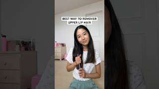 BEST way to remove upper lip hair shorts [upl. by Arriet]