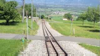 Bahnfahrt von Gais nach Altstätten SG [upl. by Morven]