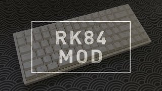 RK84 Keyboard Budget Mod  Gateron Pro Yellow  Tempest Mod  Typing Sound Test [upl. by Starling]