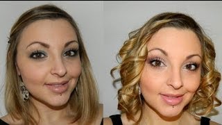 Tuto Coiffure  Comment faire des boucles avec un lisseur [upl. by Sochor]