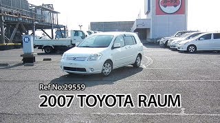 2007 TOYOTA RAUM for sale [upl. by Xenophon415]