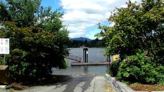 Train TracksShawnigan Lake Vancouver Island British Columbia Canada [upl. by Acinnod361]