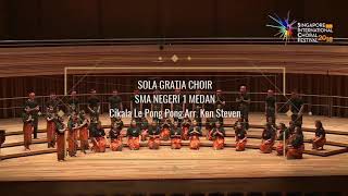 Cikala Le PongPong Ken Steven  PS Sola Gratia SMA Negeri 1 Medan [upl. by Ennylhsa]