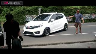 MODIFIKASI HONDA BRIO VELG SSW S165  AJMWHEELSSTORE [upl. by Datnow12]