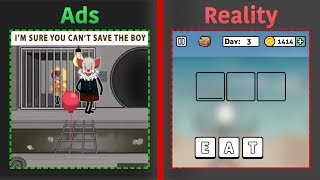 Mobile Game Ads Vs Reality [upl. by Geno]