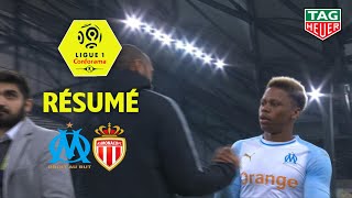 Olympique de Marseille  AS Monaco  11   Résumé  OM  ASM  201819 [upl. by Gombosi8]