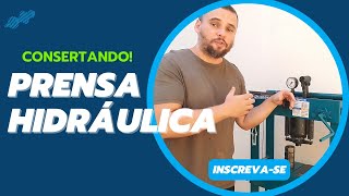 Como consertar Prensa Hidráulica macaco hidraulica [upl. by Nna]