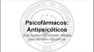 Fármacos Antipsicóticos [upl. by Aizitel]