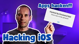 Hacking iOS AppManipulation  Biometrie umgehen Zugangsdaten finden amp Funktionen ändern 006 [upl. by Ahsar]