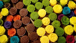 The Complete Mooncake Production Process What A Cure Mooncake China Chinesefood [upl. by Allimac380]