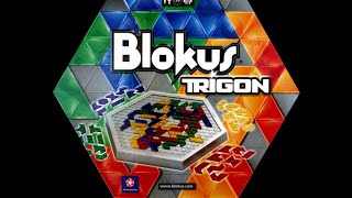 Ep 258 Blokus Trigon Board Game Review 2006  How To Play [upl. by Chap]