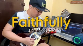 Faithfully  Journey Arnel Pineda Guitar Solo [upl. by Thebault]