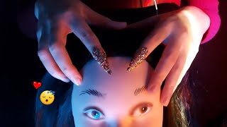 ASMR Hair Play for Relax💆‍♀️Scratching 💤 Asmr Lunar Niki 🌙 [upl. by Elicec]